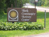 Sign at the entrance to Bath Community Center